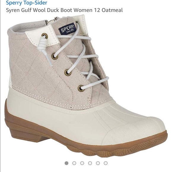 poshmark sperry duck boots